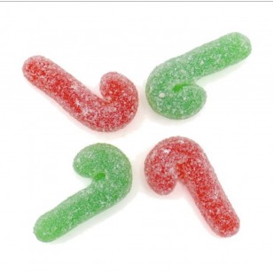 Kingsway Mega Value Sugared Candy Canes 2.5kg Kingsway Mega Value Sugared Candy Canes 2.5kg